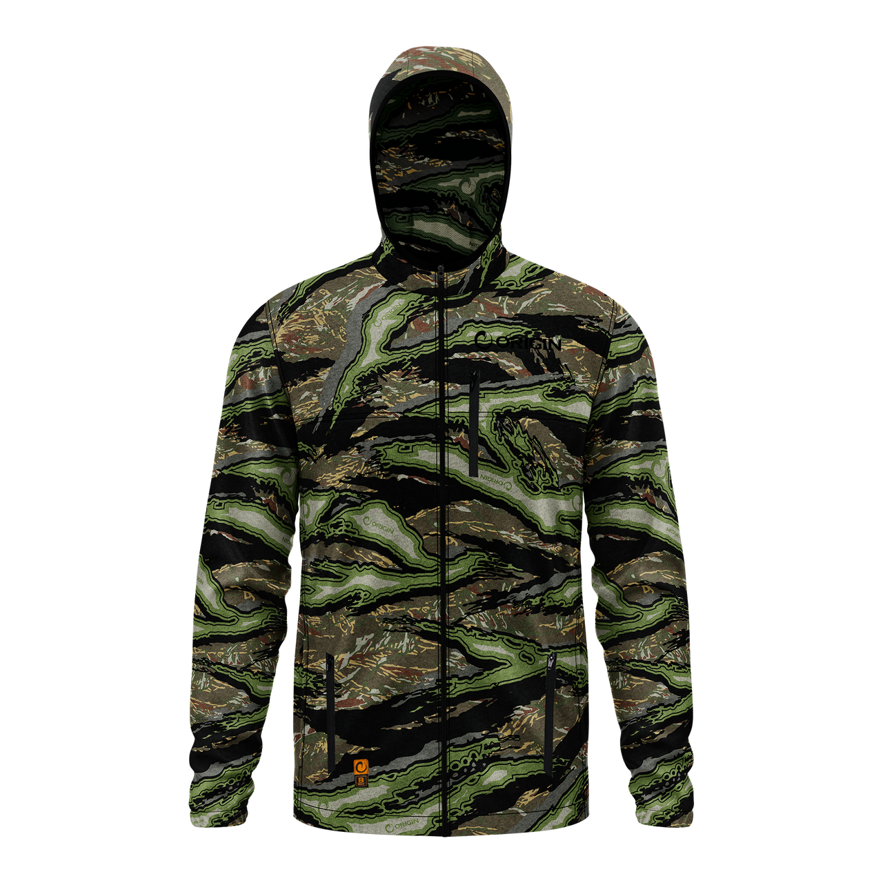 Hooded discount camo jacket