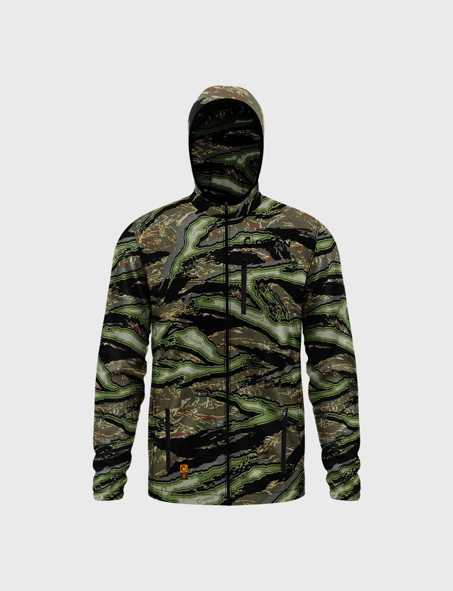 ORIGIN STEALTH WOOL® HOODED JACKET ORIGIN RAPTOR® CAMO