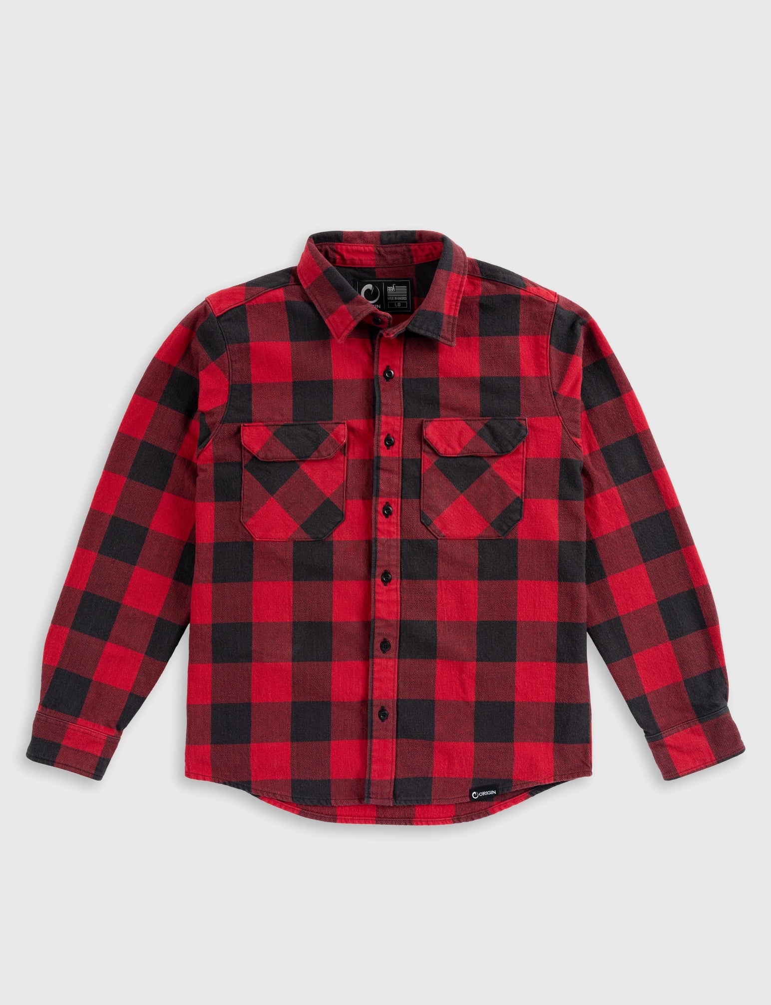 Heavy Flannel Soft Cotton Shirt – ORIGIN