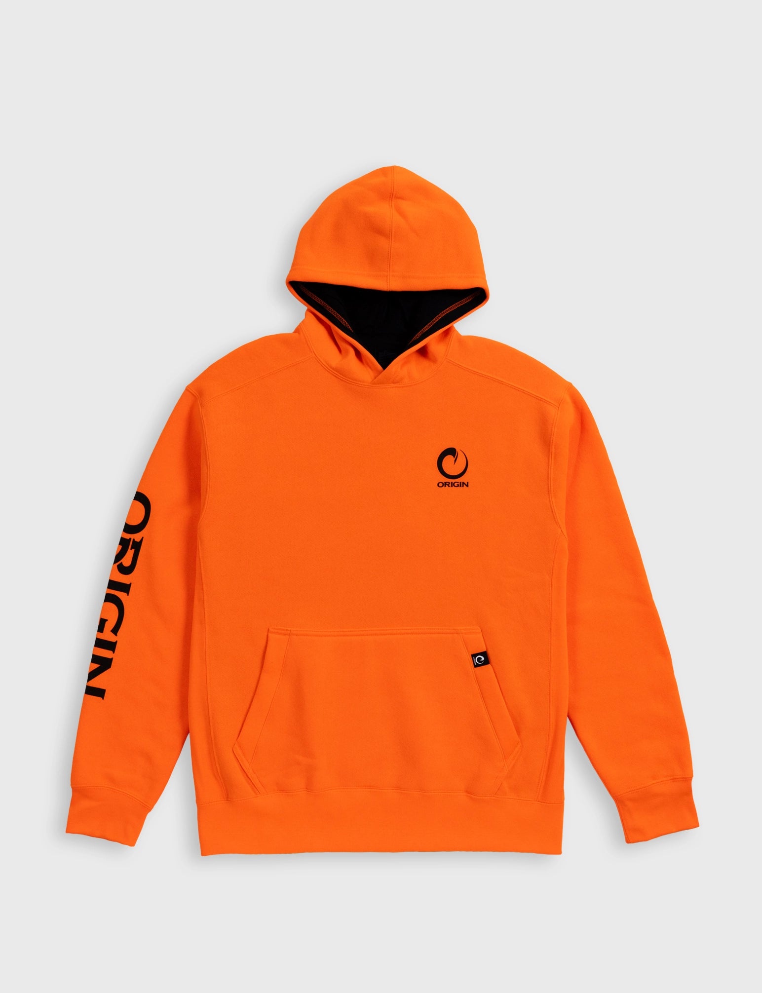 THE 100 KILO HOODIE - BLAZE ORANGE – ORIGIN THE 100 KILO HOODIE - BLAZE ORANGE – ORIGIN