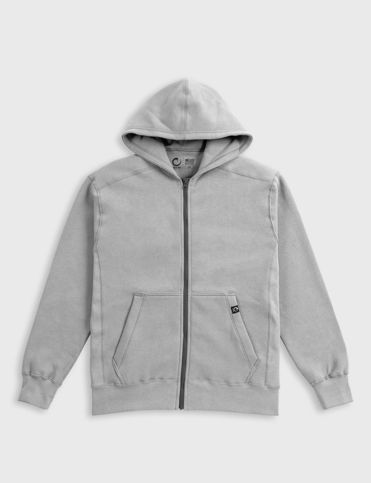 THE 100 KILO FULL-ZIP HOODIE – ORIGIN