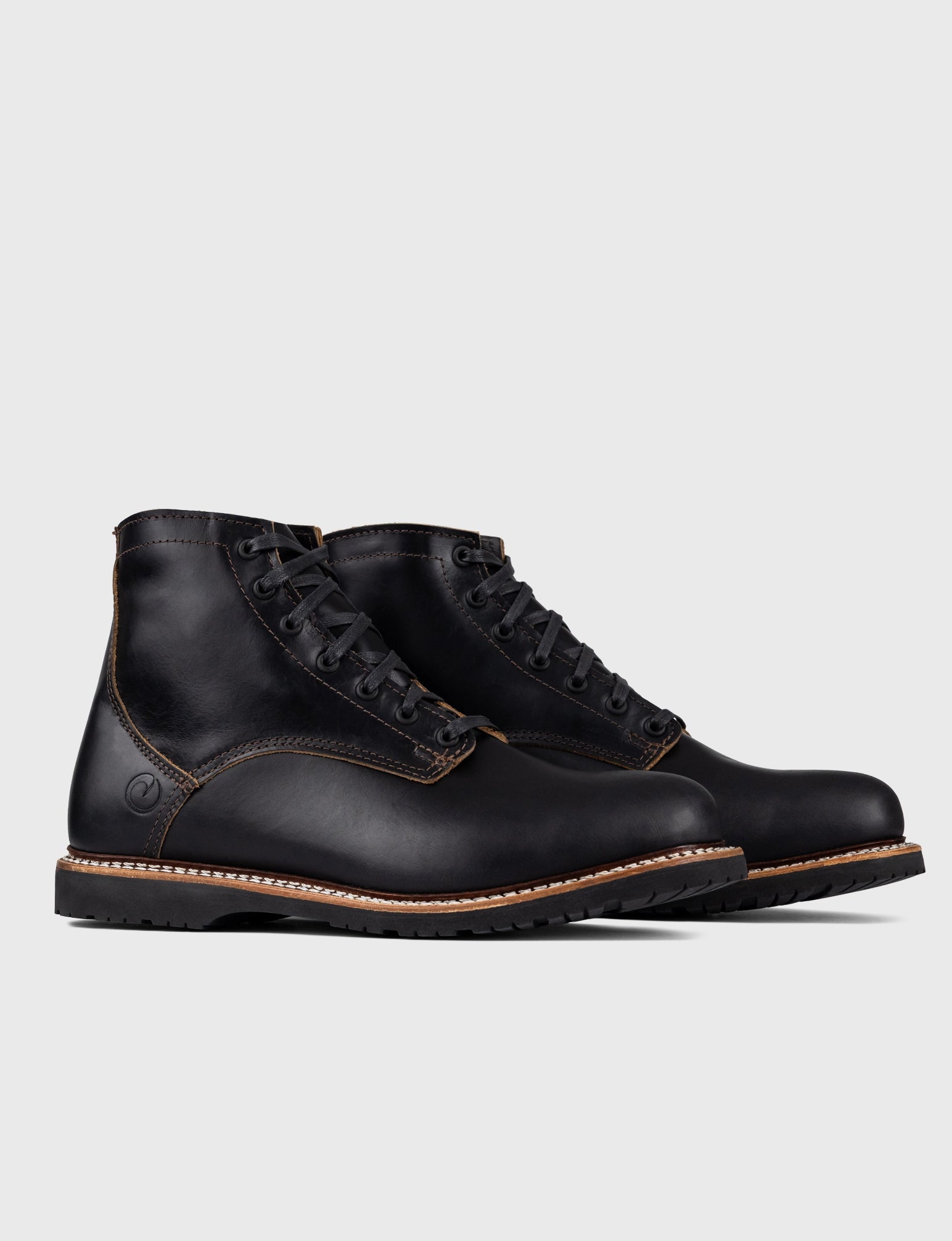 Origin Coronado Gray Leather Men\'s Boots (size 13) A lace up legacy. The new Lincoln and Coronado lifestyle  main image 3