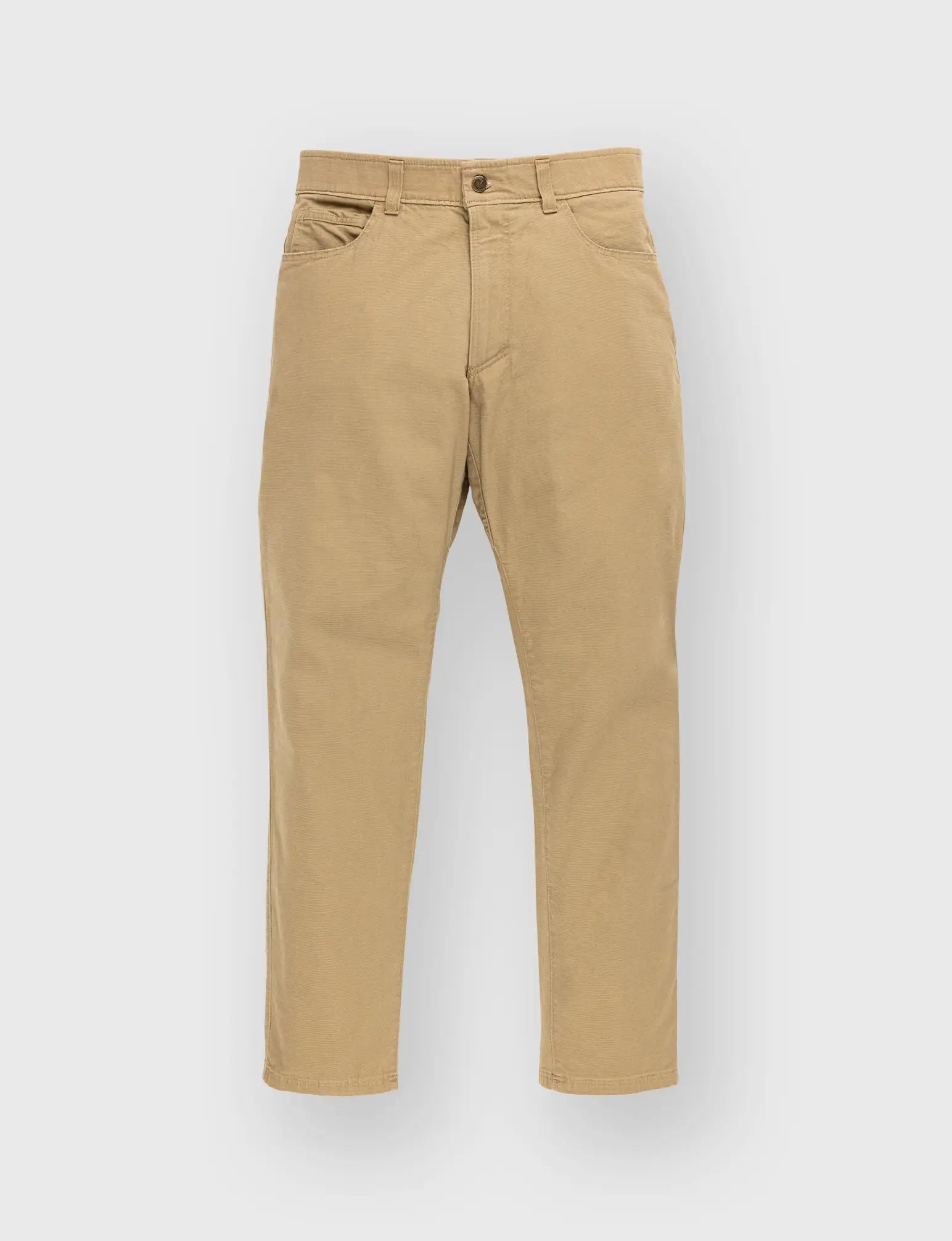 Maroon Slub Cotton Pant Straight main image 1