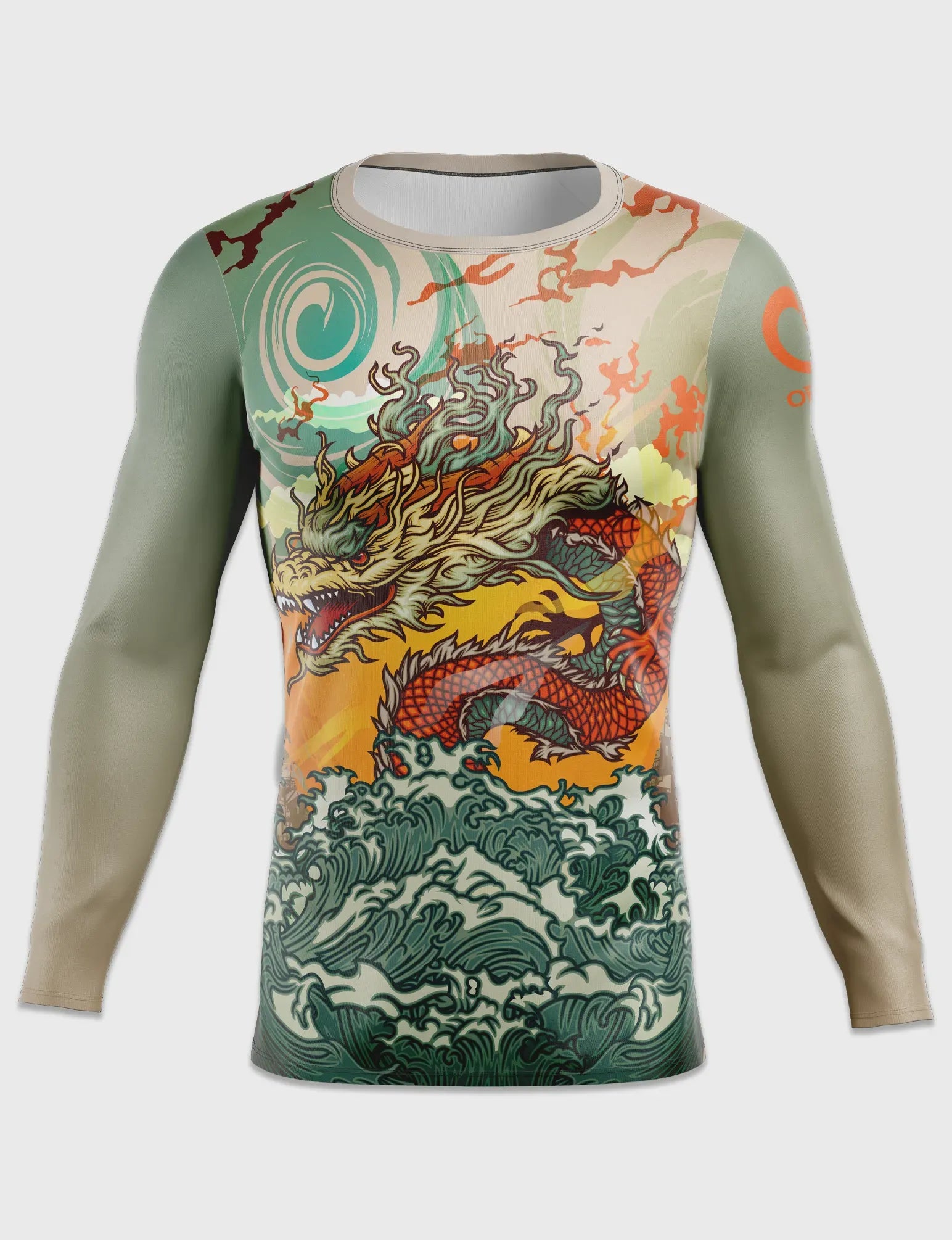 ROOTS DRAGON LS COMPRESSION FIT RASHGUARD – ORIGIN
